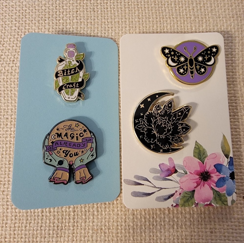 * Witch Pin Party Pack *